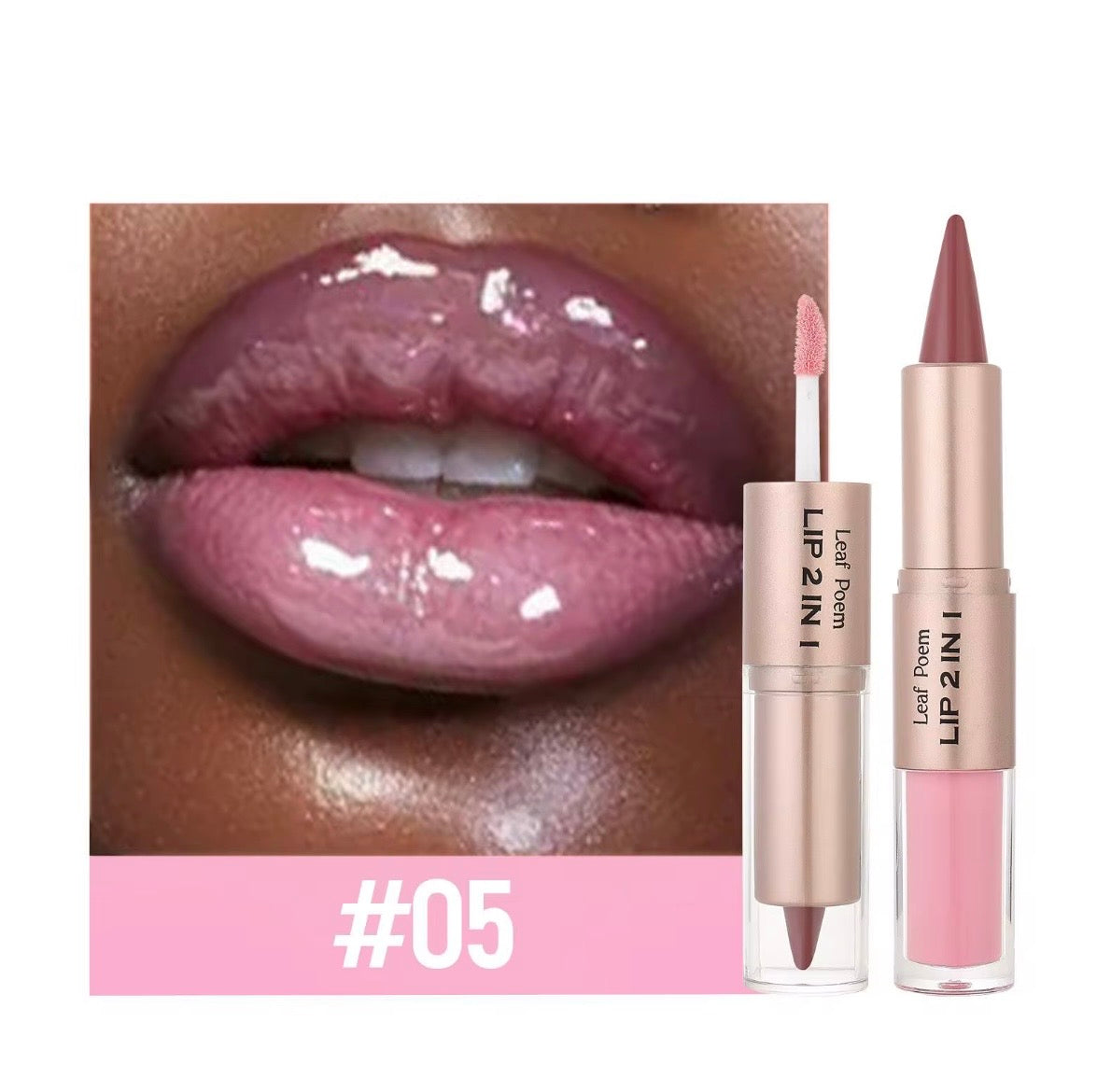 Rouge à Lèvres Mat Longue Tenue - Rose Nude