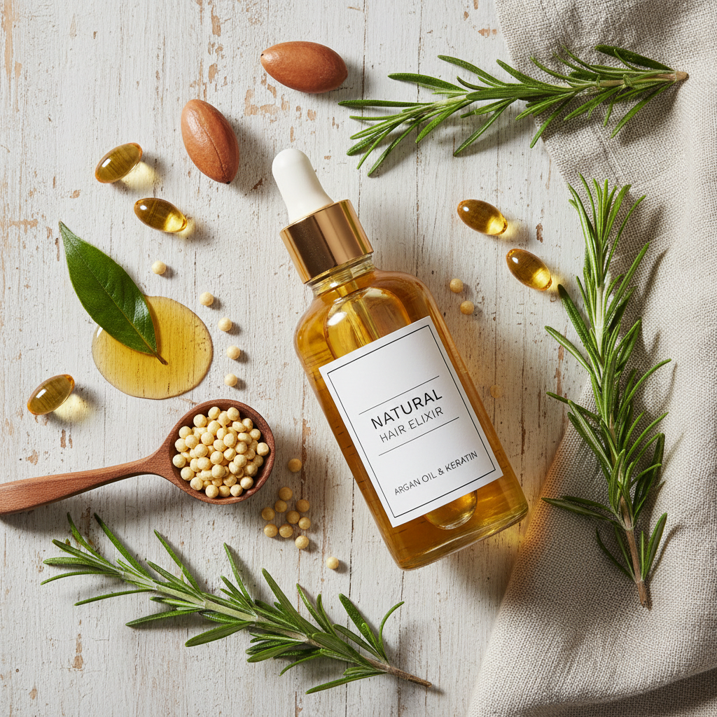 Ingrédients naturels du sérum