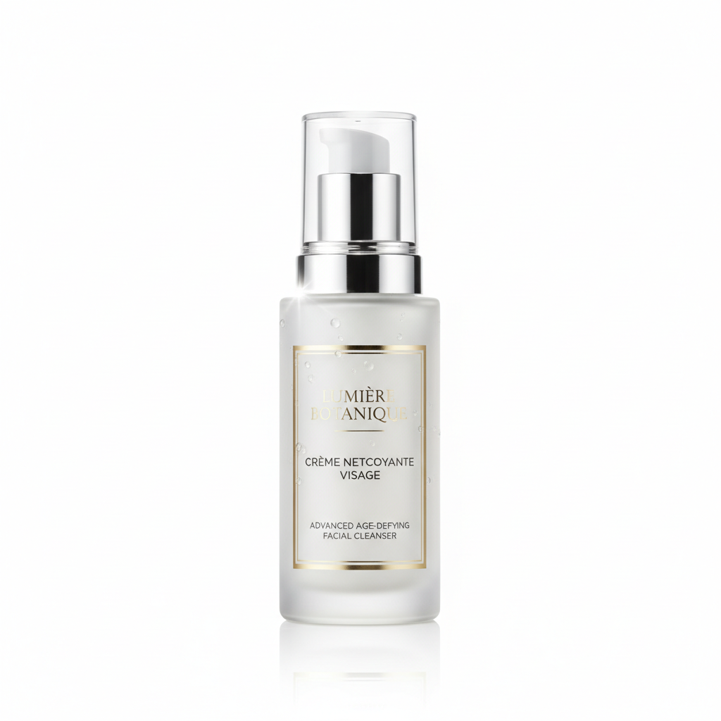 Nettoyant visage purifiant - flacon pompe élégant