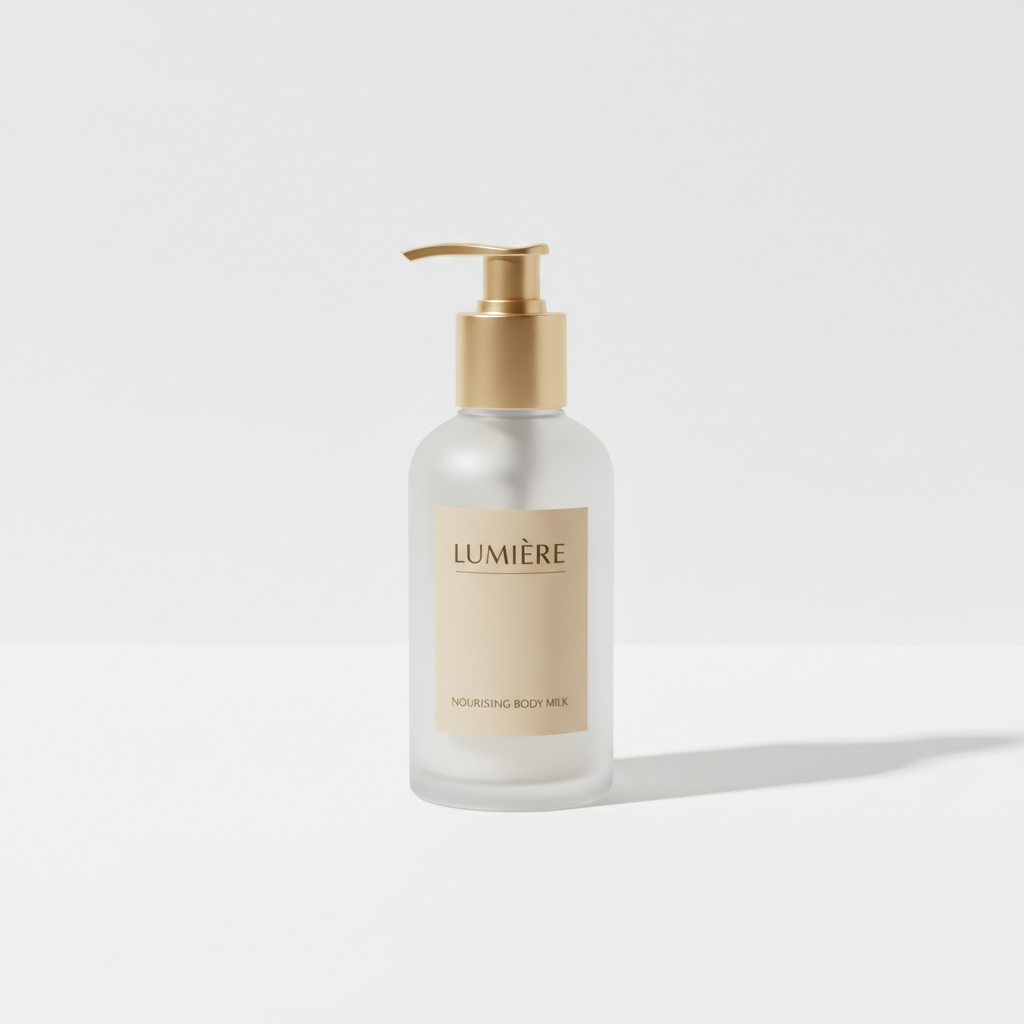 Flacon de lait corporel vanille et coco