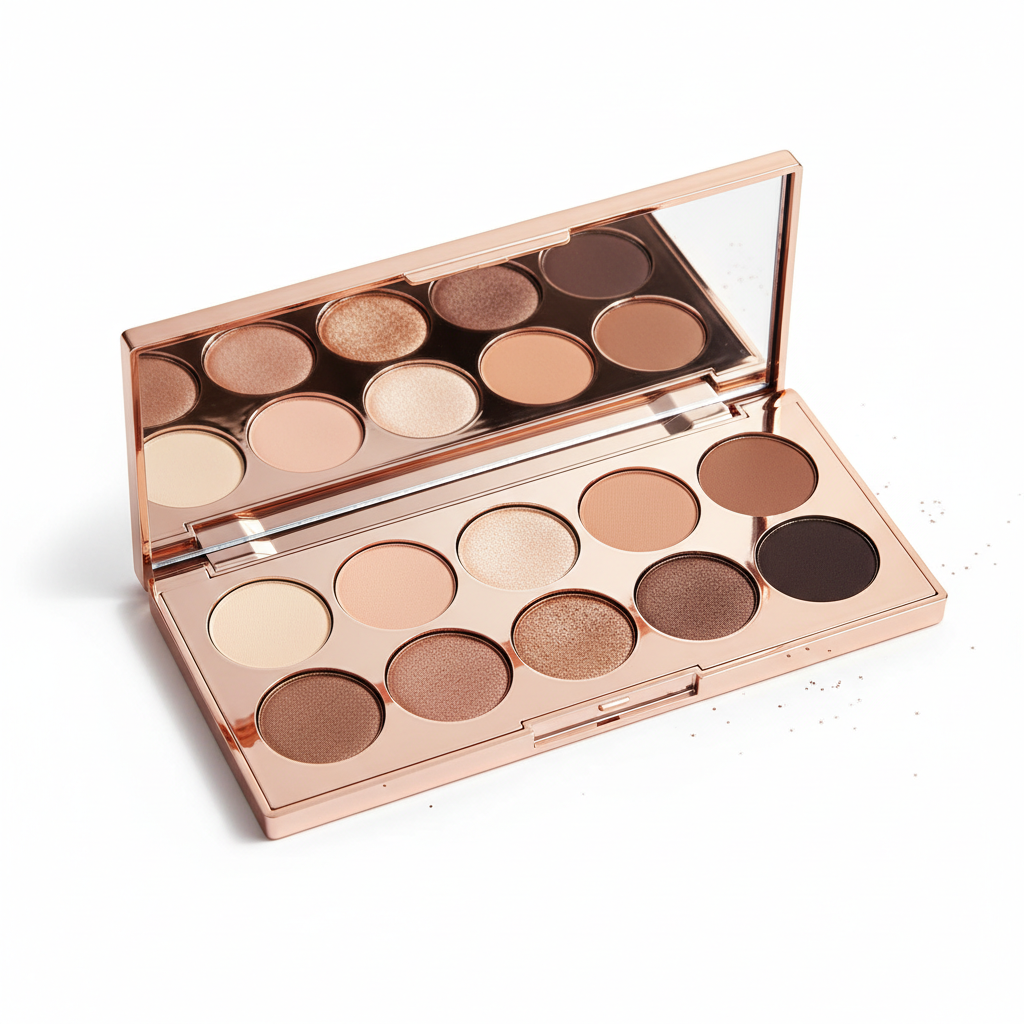 Palette fards à paupières nude 12 teintes