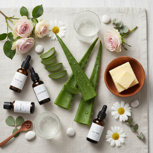 Ingrédients naturels du baume