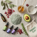 Ingrédients naturels du masque