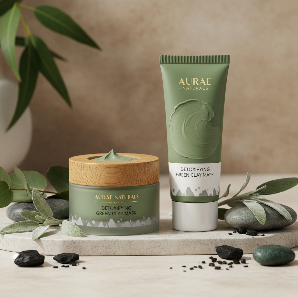 Masque Détoxifiant à l'Argile Verte
