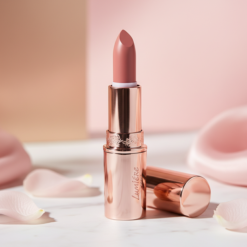 Rouge à Lèvres Mat Longue Tenue - Rose Nude